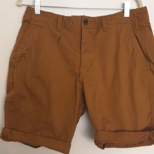 Brown Men's Chino Shorts